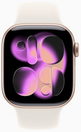 Смарт-часы Apple Watch 11 (Rose Gold, 46mm)