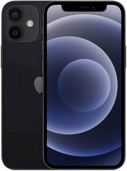 Смартфон Apple iPhone 12 (Black, 64Gb, SIM+eSIM)