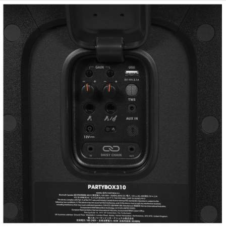 Портативная аудиосистема JBL PartyBox 310