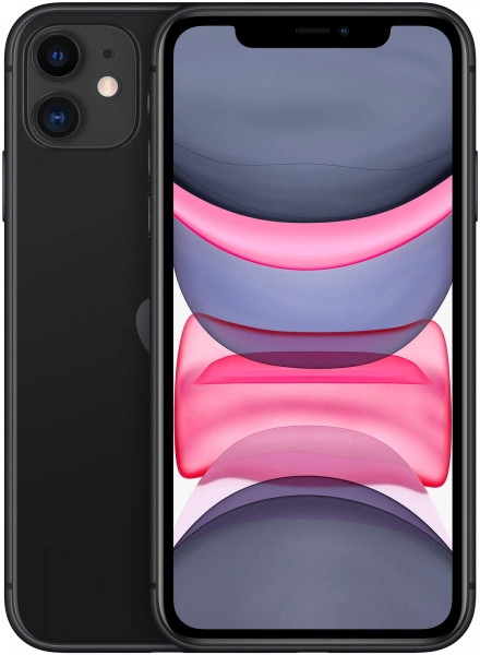 Смартфон Apple iPhone 11 (Black, 64Gb)
