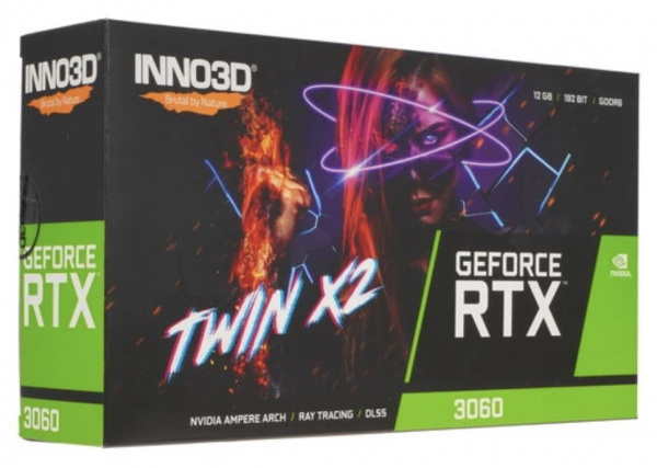 Видеокарта INNO3D GeForce RTX 3060 TWIN X2 [N30602-12D6-119032AH]