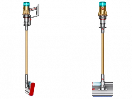 Вертикальный Пылесос Dyson V12S Detect Slim Submarine Gold