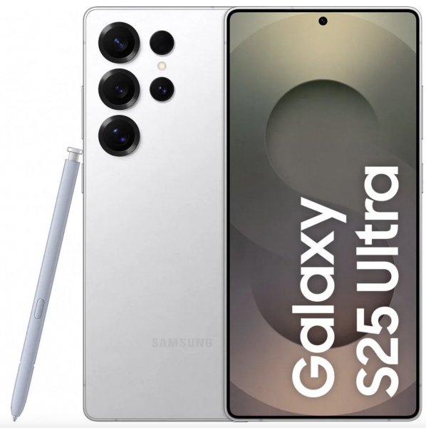 Смартфон Samsung Galaxy S25 Ultra (12/512Gb, Titanium Whitesilver)
