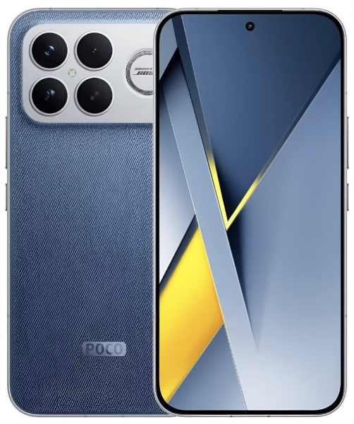 Смартфон Xiaomi POCO F8 Ultra 16/512 ГБ Denim Blue
