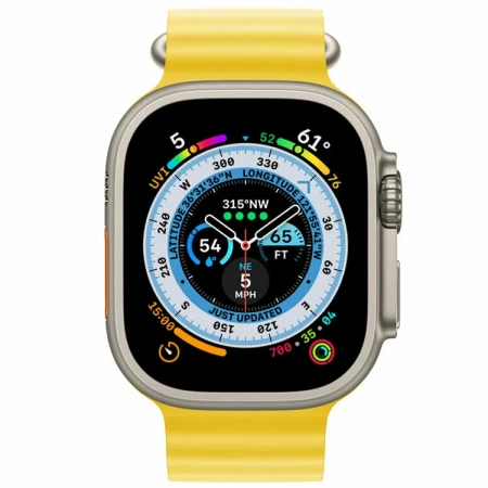 Смарт-часы Apple Watch Ultra 49mm Yellow Ocean Band (RFB)