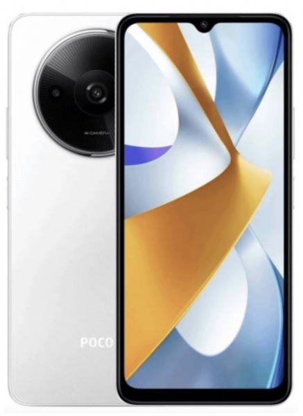 Смартфон Xiaomi POCO C61 4/128 ГБ White