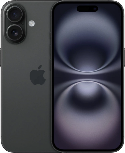 Смартфон Apple iPhone 16 (Black, 256Gb, SIM+eSIM)
