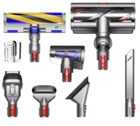 Вертикальный Пылесос Dyson V15 Detect Total Clean Nickel/Black