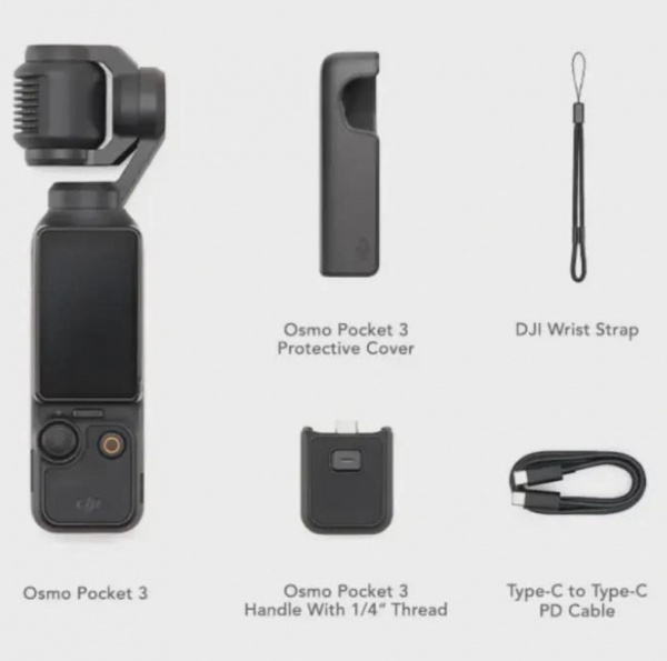 Экшн-камера DJI Osmo Pocket 3 Standard Combo