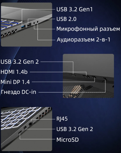 Ноутбук Colorful Evol X17 AT