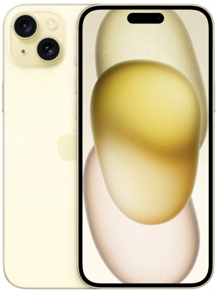 Смартфон Apple iPhone 15 Plus (Yellow, 256Gb, SIM+eSIM)